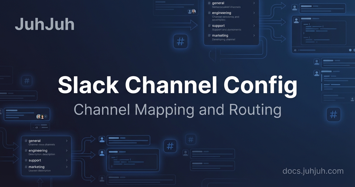 Slack Channel Config